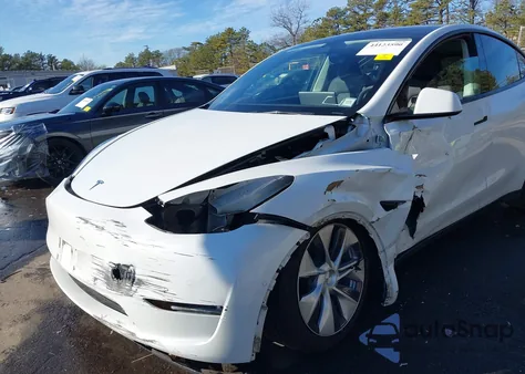 2021 Tesla Model Y Long Range Dual Motor All-Wheel Drive from USA, damaged, VIN 5YJYGDEE7MF232547